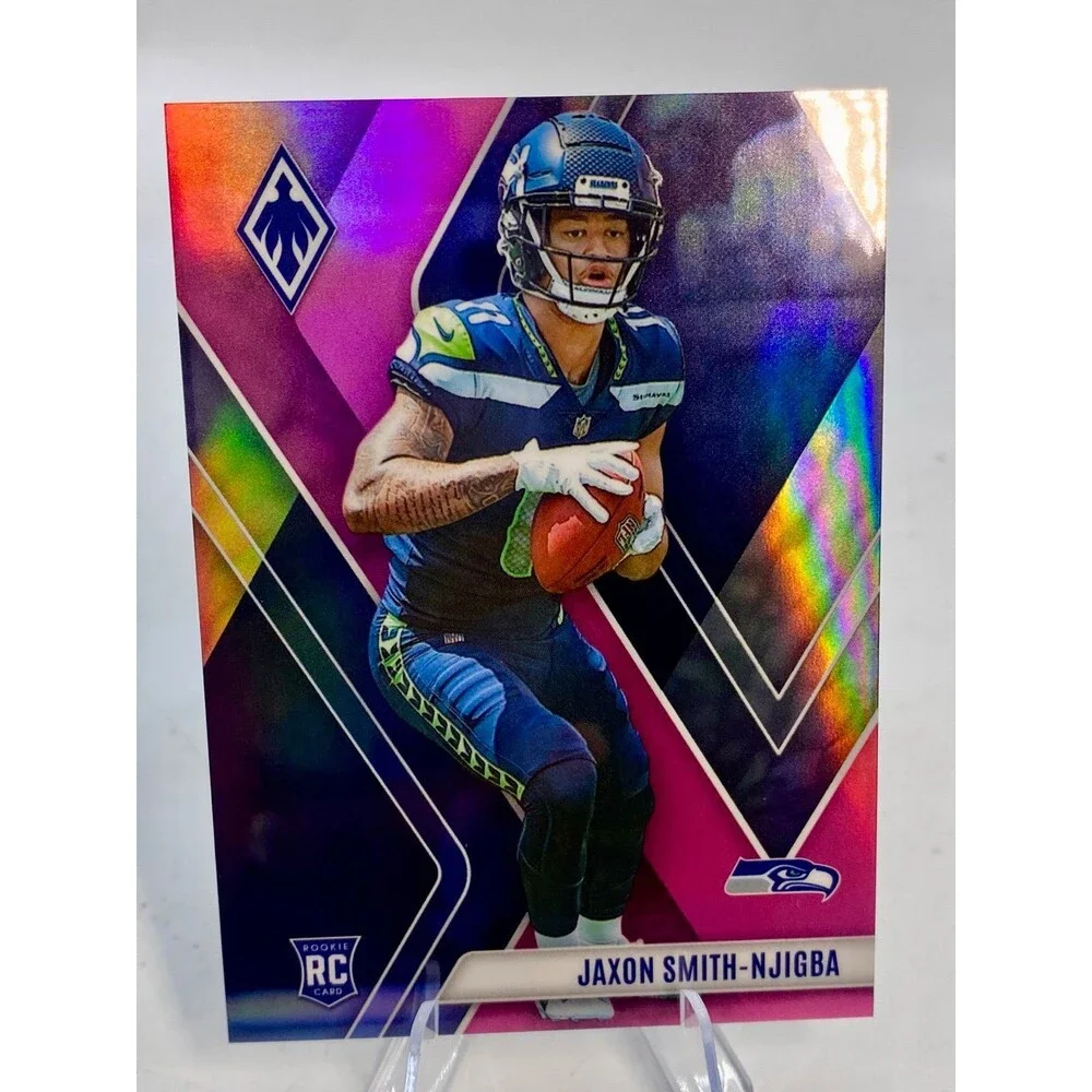 2023 Phoenix JAXON SMITH-NJIGBA Pink Refractor /199 RC SEAHAWKS #106 - Picture 1 of 2